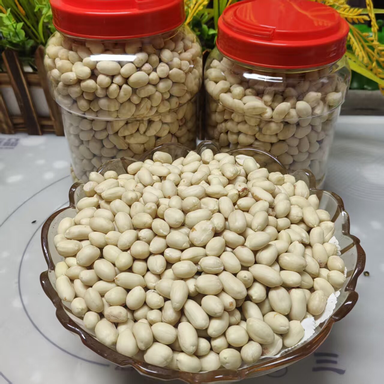 脱皮生花生米新货颗粒饱满烘培熬粥花生酱打豆浆原料批发