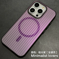 Aurora Purple — Тонкая модель в жестком футляре для ПК Magsafe — Модель с магнитным присасыванием