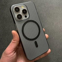 Прозрачный черный корпус, тонкая модель из жесткого ПК, модель Magsafe с магнитной присоской