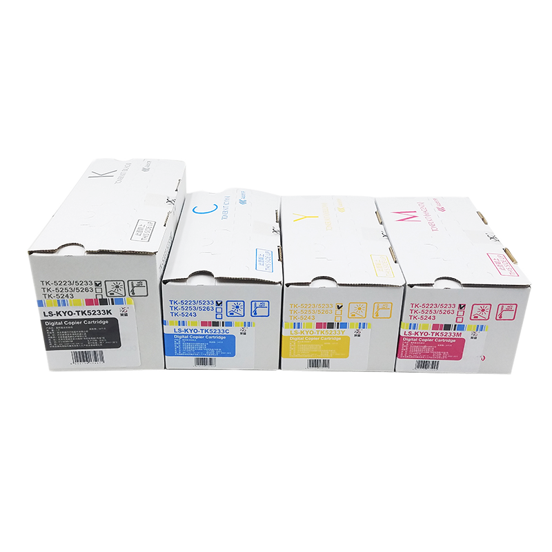 莱盛TK5233粉仓适用京瓷TK-5223/5233粉盒硒鼓 Kyocera ECOSYS P5021cdw P5021cdn激光打印机碳粉盒 黑色墨粉 - 实物图