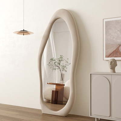 网红全身镜落地镜不规则穿衣镜