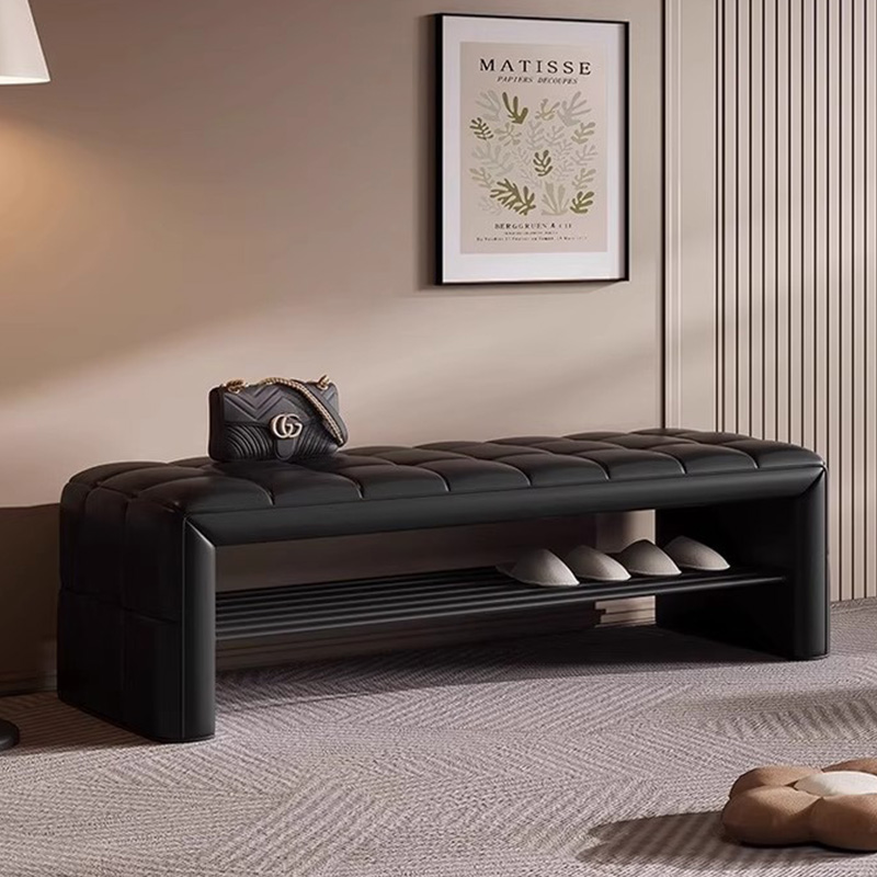 意式极简换鞋凳门口家用入户玄关