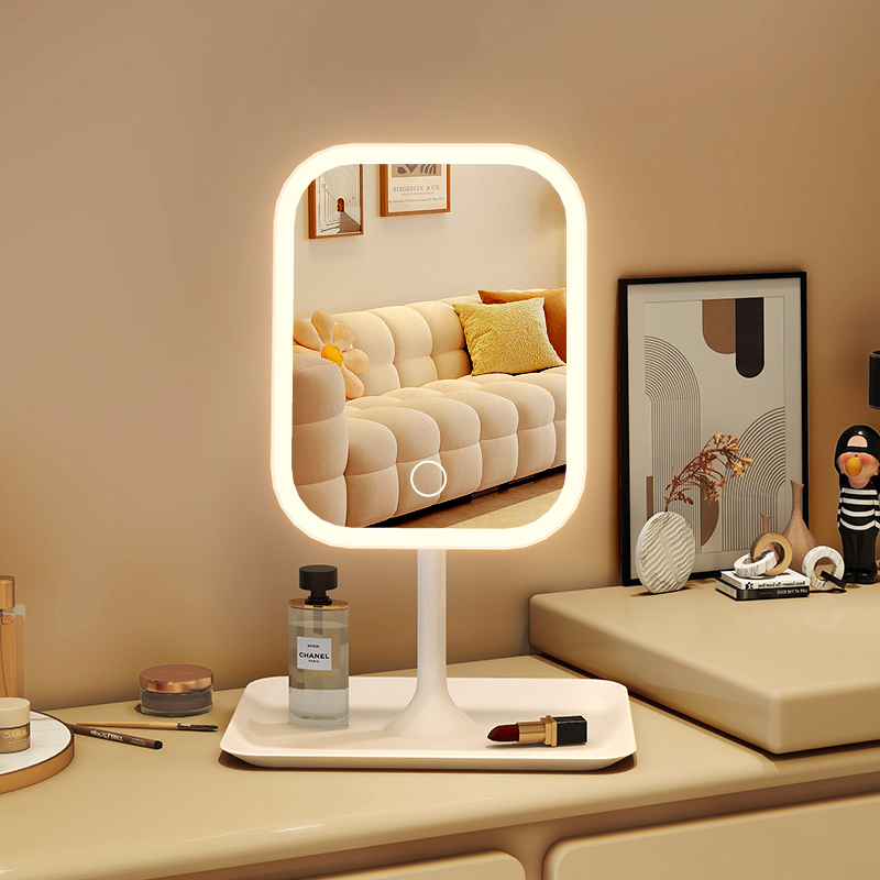 led智能化妆镜带灯卧室梳妆镜子
