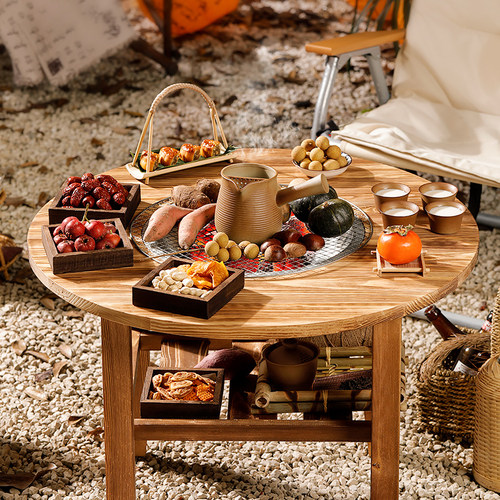 围炉煮茶桌子多功能户外烤火炉