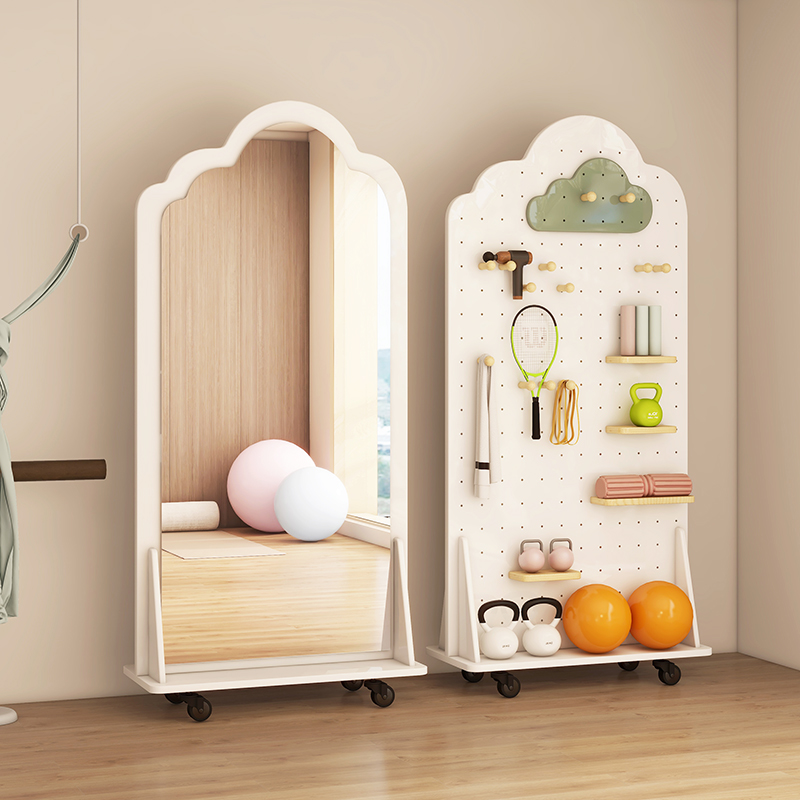 新款健身镜收纳二合一