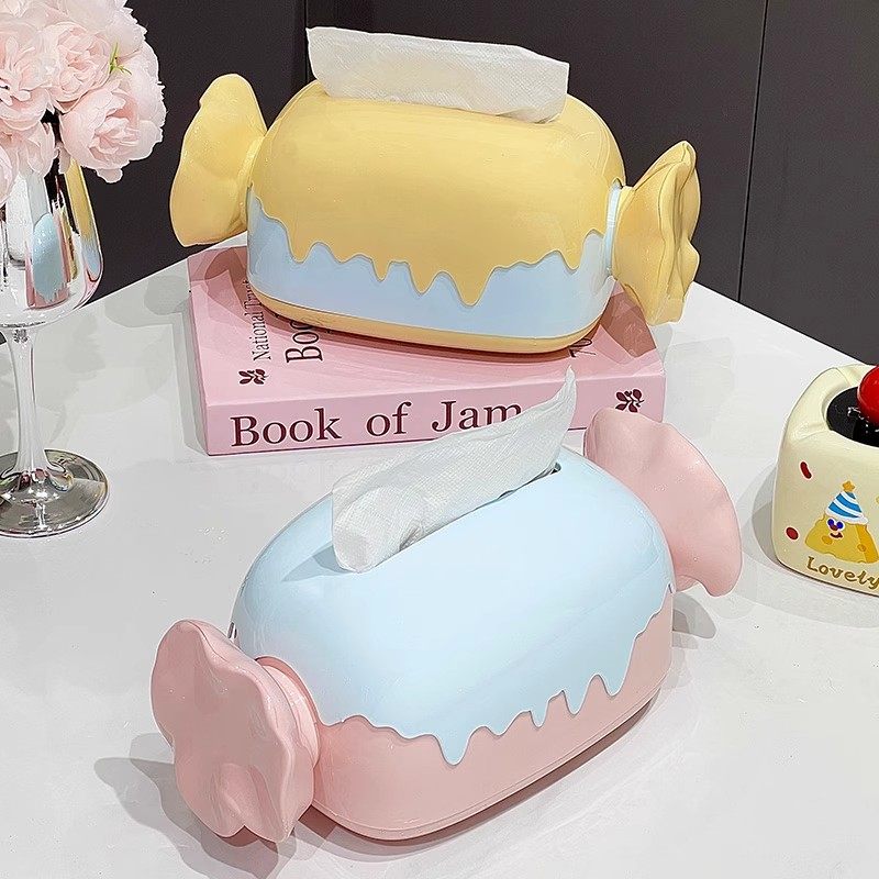 糖果纸巾盒高颜值抽纸盒