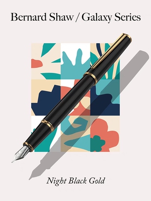 Bernard Shaw萧伯纳钢笔星耀系列钢笔男士高档复古精致钢笔套装