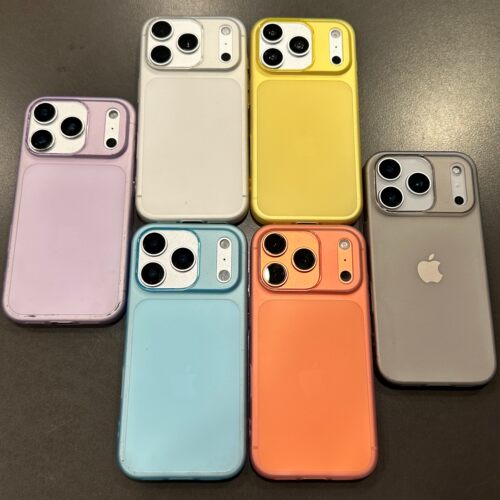 超薄磨砂iPhone17防摔手机壳