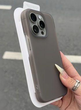 亲肤磨砂透明超薄半包适用苹果15手机壳iphone15promax新款13高级感12p女11全包14防摔13pro硅胶14plus保护套