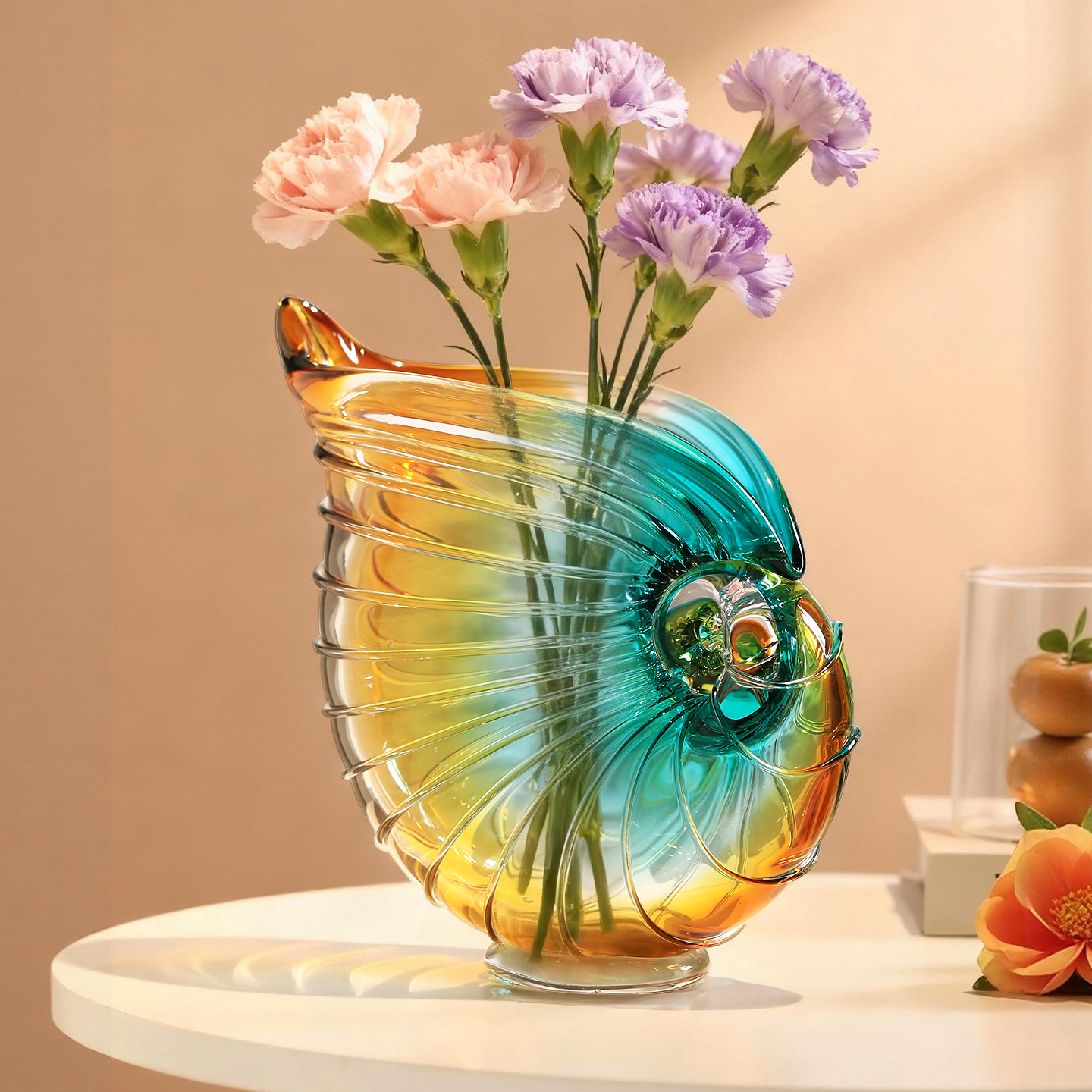 玄关桌面摆件客厅轻奢高档2025新款酒柜办公室装饰开业礼物工艺品