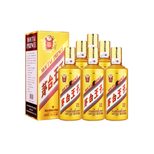 贵州茅台王子酒金王子53度酱香型整箱白酒500ml*6瓶