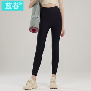 鲨鱼裤女2025高腰显瘦外穿打底裤健身运动普拉提收腹提臀瑜伽裤