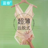 日本超薄连体塑身衣女夏款 收腹束腰塑形冰丝无痕束身提臀美体内衣