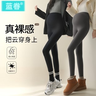 打底裤 外穿2025新款 瑜伽裤 冬装 孕早期加绒加厚 子秋冬季 孕妇鲨鱼裤