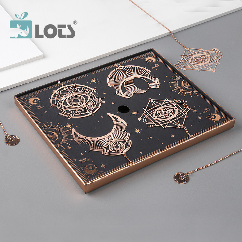 LOTS原创设计精致金属书签礼物