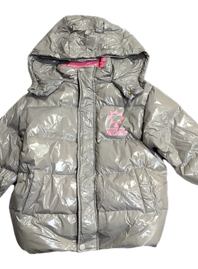 abc秋冬男童女童中长款羽绒服