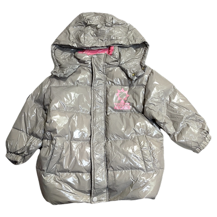 abc秋冬男童女童中长款羽绒服