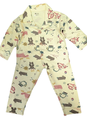 妈咪印象秋季女童家居服套装