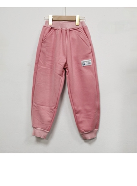 清仓多拉a梦秋冬女童中大童加绒裤子