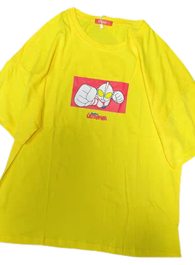 奥特曼夏季男童大童印花短袖T恤