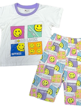 妈咪印象夏季女童家居服套装