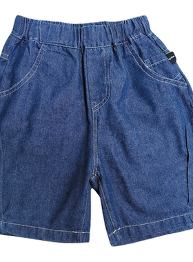 夏季男童中大童牛仔短裤