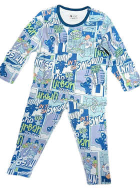 妈咪印象秋季男童小童家居服套装