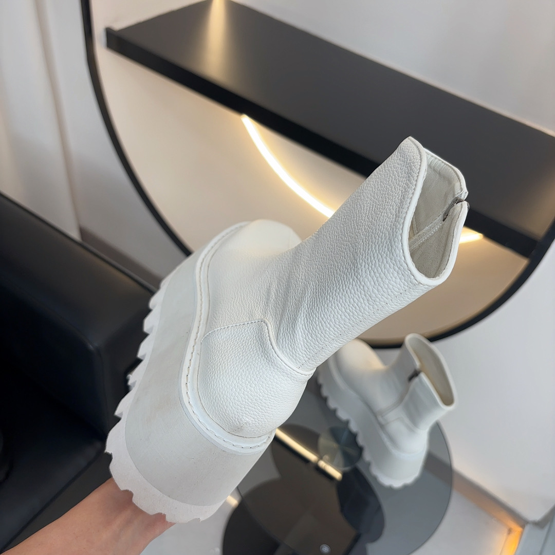 厚底增高8厘米小个子马丁靴