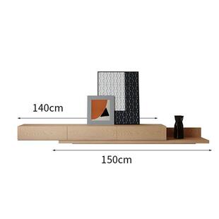 侘寂色 合茶几电视柜年日式 原木现代简约小居桐免安装 2022新款