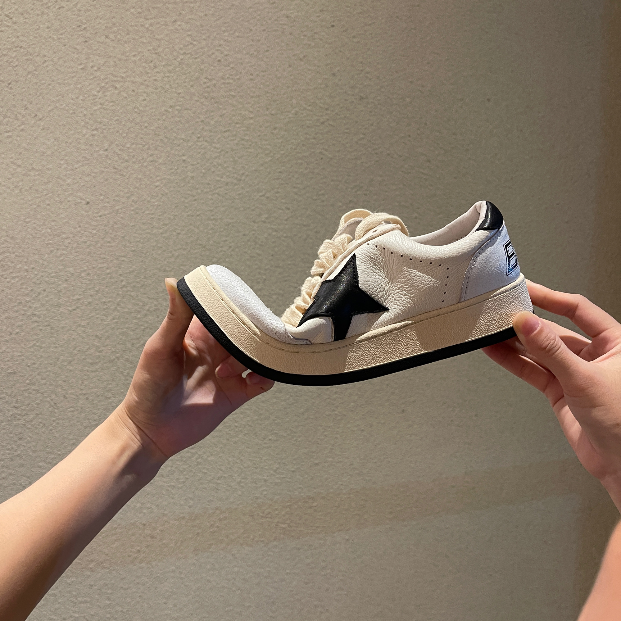 星星鞋小白鞋女2025新款爆款夏季百搭真皮休闲板鞋脏脏鞋运动女鞋