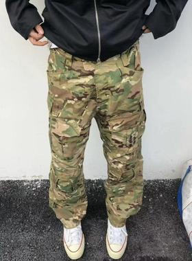 DSRG美式街头户外复古迷彩军鸟g3工装裤男战术冲锋伞兵裤休闲长裤