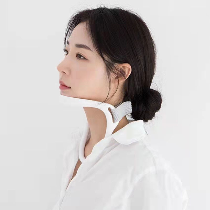 颈托脖子肩颈前倾矫正器办公室防低头族护颈托颈椎固定支架神器