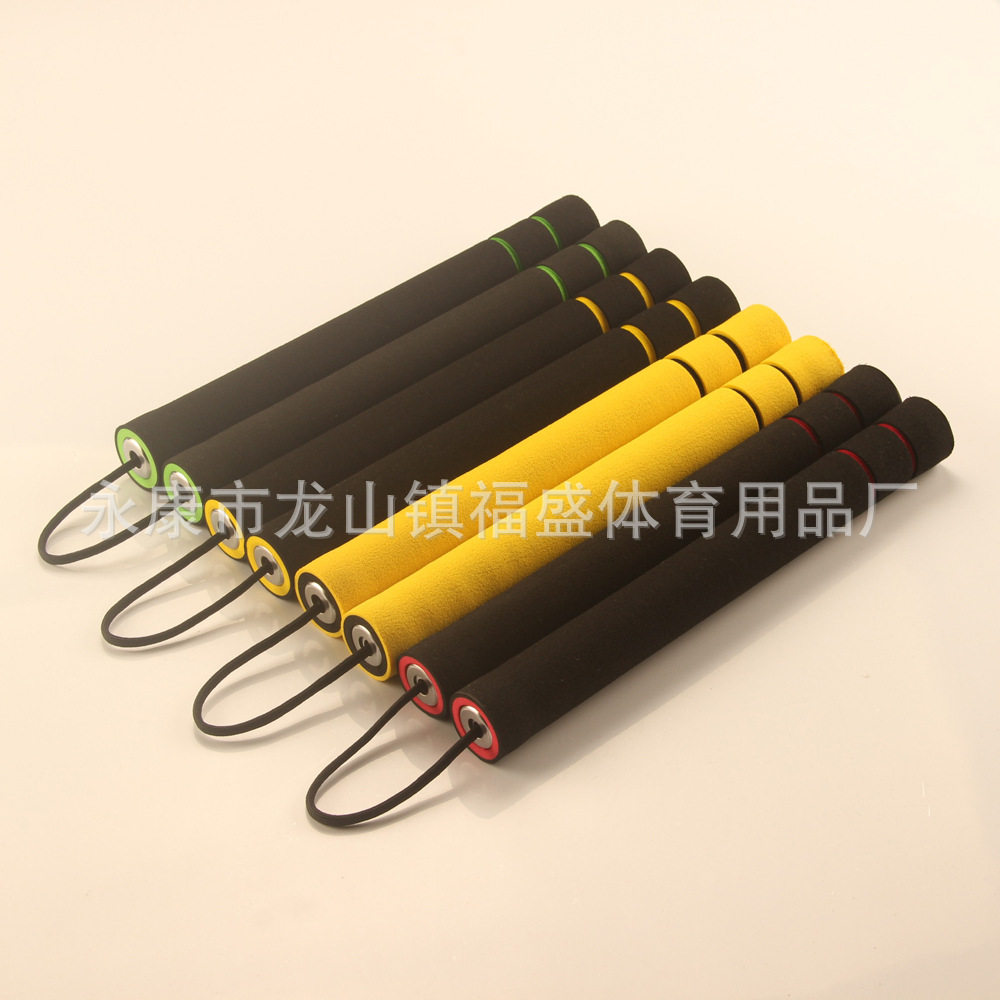 海绵双节棍双截棍棍新手练习使用武术用品双色海绵二节棍儿童