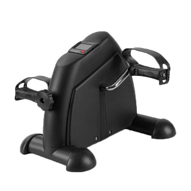 黑色织带罗盘阻力可调老人家用迷你健身车器材