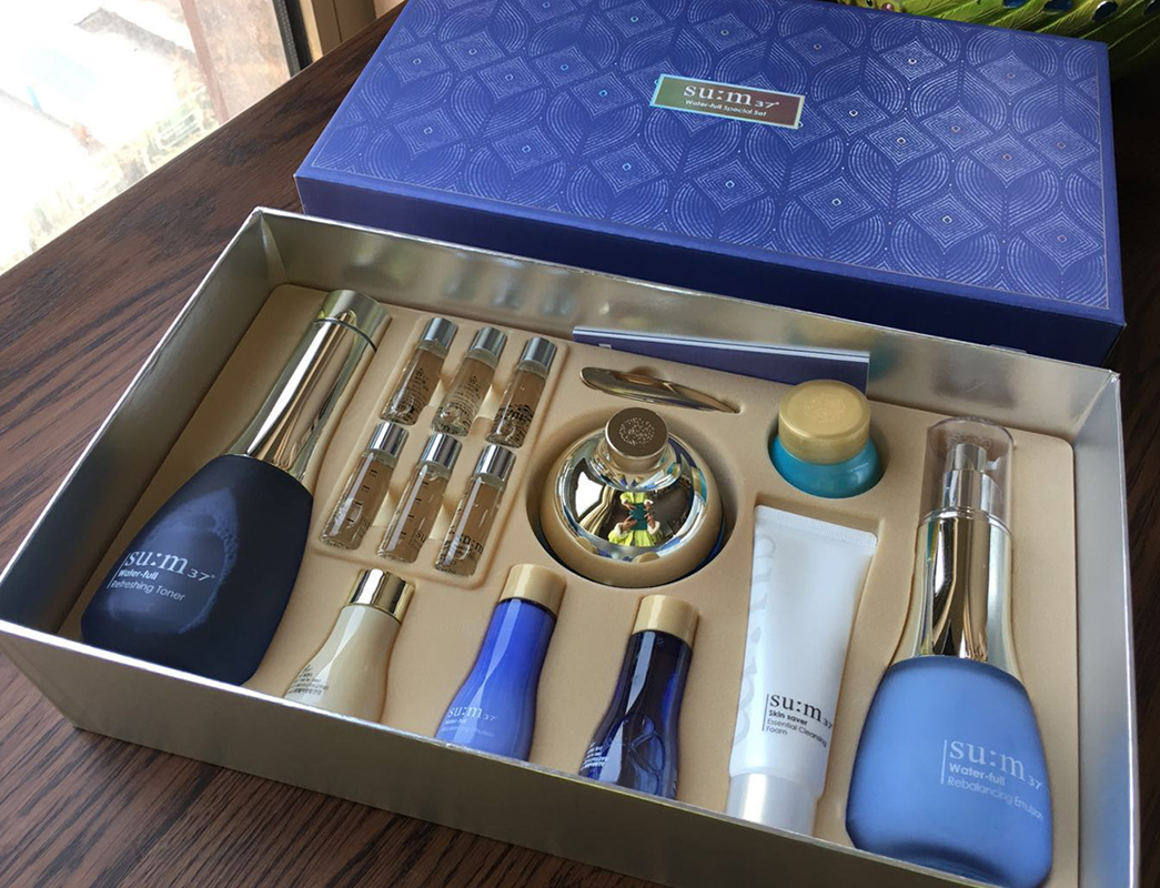 the republic of korea su : m37 breathing Pleasantly surprised Moisture Water emulsion Face cream Three-piece Suite Refreshing Moisture Greasiness pregnant womanin the Skin Care/Body/Essential oils , Facial Care Set  category - from Buy2taobao.com to provide professional Taobao agent buy service