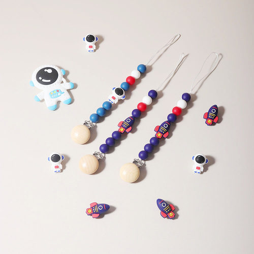 食品级硅胶牙胶防掉链