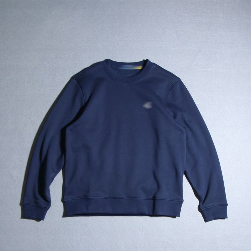 男秋冬保暖加厚抓绒卫衣圆领套头