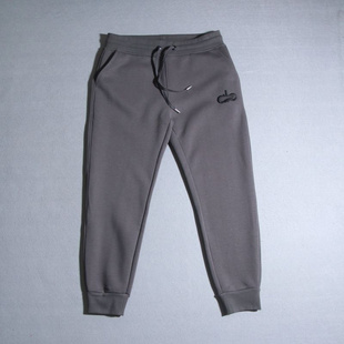 时尚男冬季保暖加厚加绒卫裤束脚休闲长裤小脚裤中腰不鼓包不掉绒