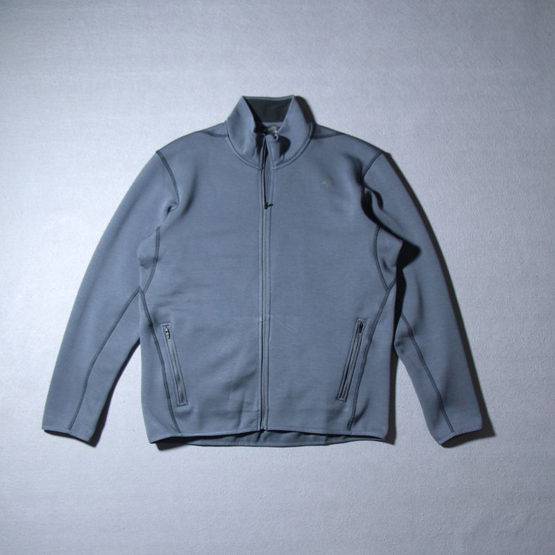 男运动外套立领抓绒卫衣弹力绵柔