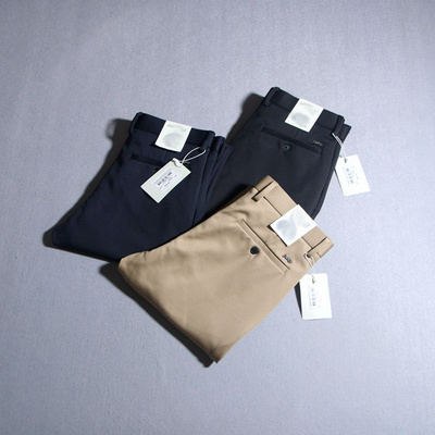 男休闲裤加绒弹力舒适修身西裤