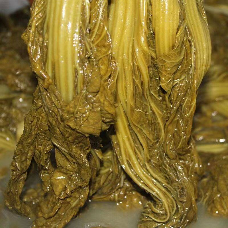 农家酸菜黄菜下饭菜农家腌制芥菜无盐冲菜坛子江西王菜