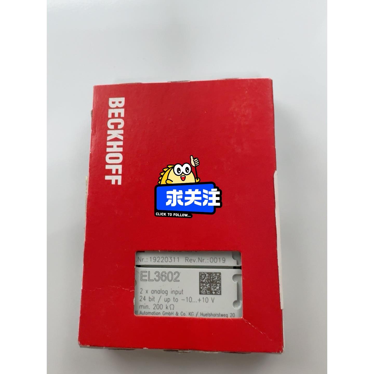 BECKHOFF EL3602全新原装议价