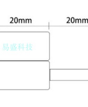 线缆标签纸网线标签纸通信机房P型F型刀型标贴防水黄色20*40mm