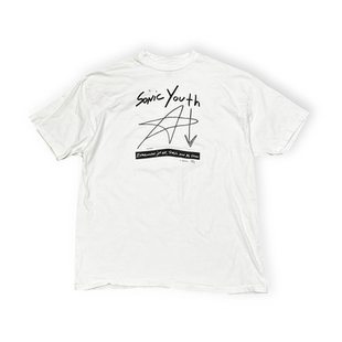 夏季新款Sonic Youth音速青年乐队英文字母简约美式摇滚短袖男T恤