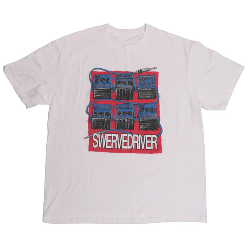 Swervedriver斯维尔德河乐队吉他摇滚美式vintage复古休闲短袖T恤