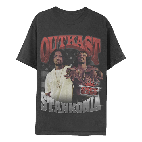 Outkast短袖复古男士美式复古T恤