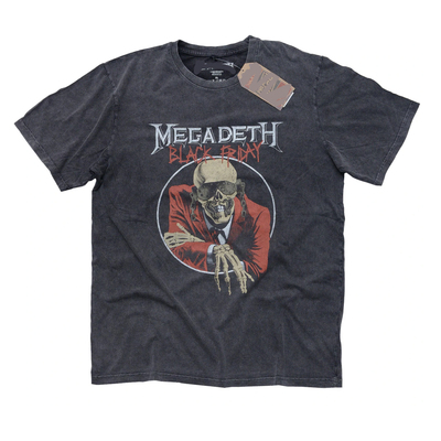 Megadeth乐队重金属摇滚纯棉T恤