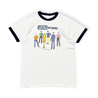 Pulp纸浆乐队摇滚没事宽松T恤男