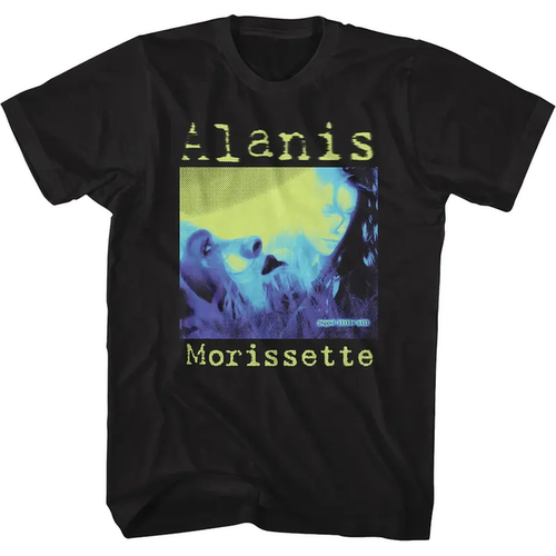 AlanisMorissette人像欧美风T恤