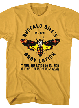 1991沉默的羔羊The Silence of the Lambs 飞蛾经典电影联名T恤